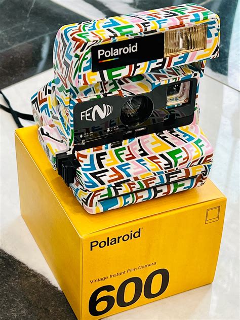 Fendi x Sarah Coleman Polaroid Camera .